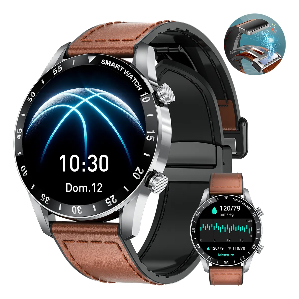Como Escolher Seu Primeiro Smartwatch -Smartwatch bluetooth desportivo homens android ios