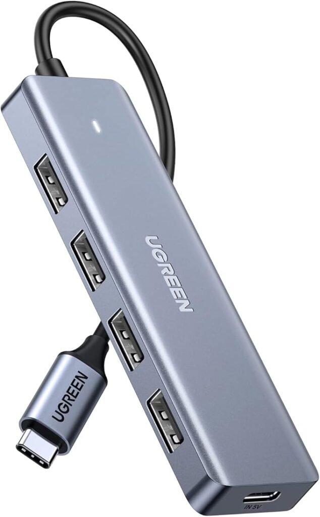5 - hub USB C para USB com 4 USB 3.0 Ugreen