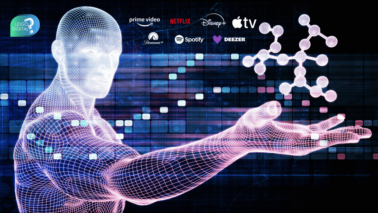 Como a IA impacta a criação de conteúdo em músicas filmes e séries de streaming