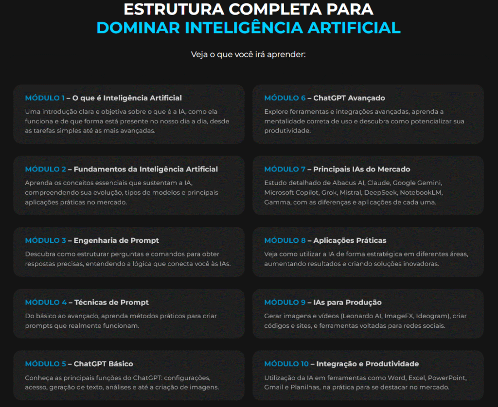 7 Ferramentas de Inteligência Artificial para Mudar sua Produtividade em 2026 - Curso IA